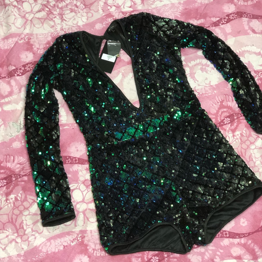 Sequin romper